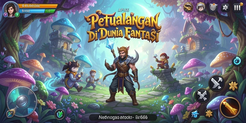 Menampilkan aksi seru dalam gameplay petualangan yang mendebarkan.