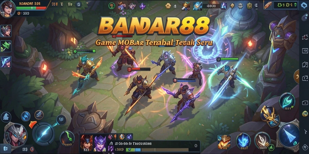 Tampilan gameplay seru di BANDAR88 dengan aksi bertubi-tubi.