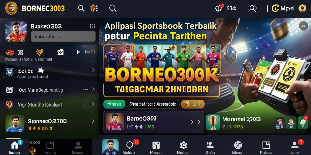 Tampilan gameplay BORNEO303 dengan antarmuka aplikasi yang menarik.