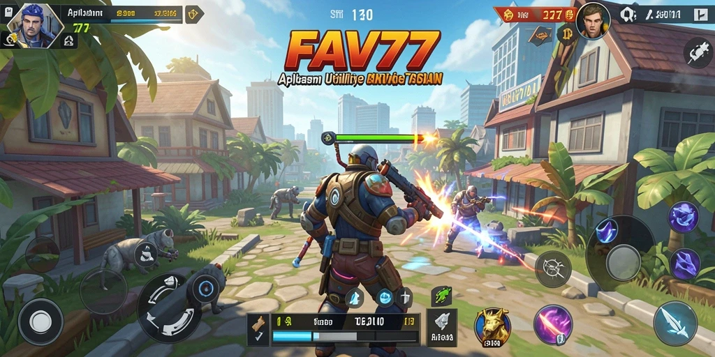 Tampilan aplikasi FAV77 yang user-friendly dan fungsional.