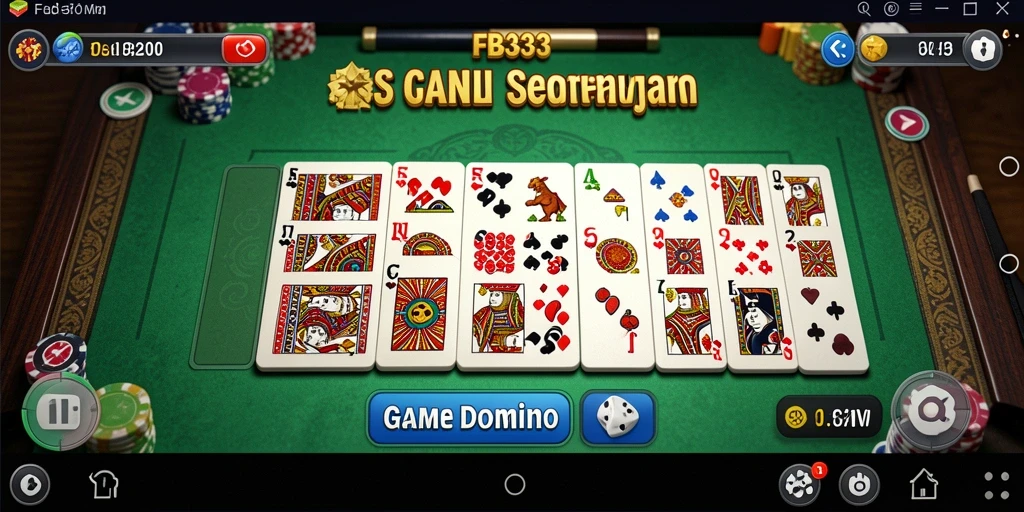 Tampilan gameplay FB333 dengan antarmuka yang menarik dan interaktif.