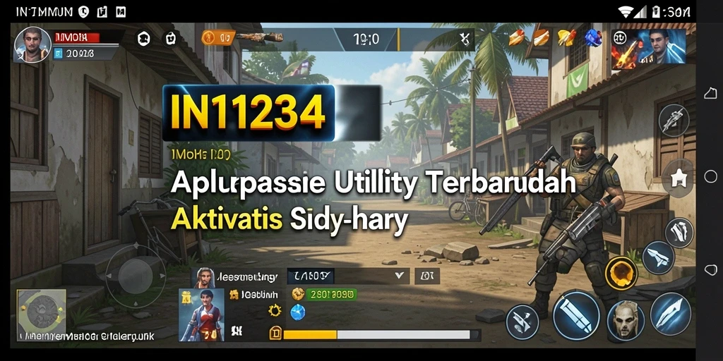Tampilan antarmuka aplikasi IN1234 yang ramah pengguna.