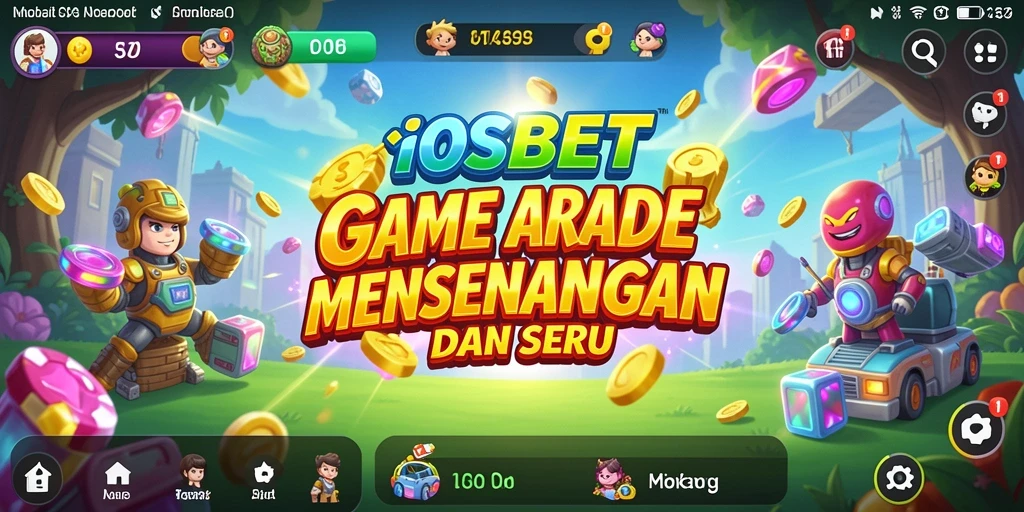 Tampilan screenshot dari gameplay seru dan penuh aksi di IOSBET.