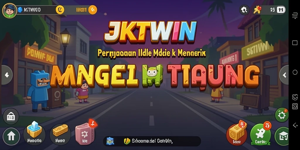 Tampilan gameplay JKTWIN yang menarik dan menawan.