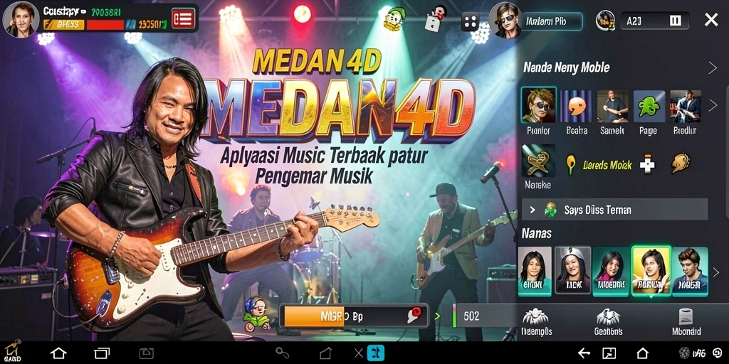 Tampilan gameplay <strong>MEDAN4D</strong> yang interaktif dan menyenangkan untuk semua pengguna.