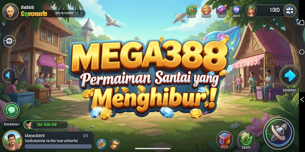 Tampilan gameplay menarik dan interaktif MEGA388.