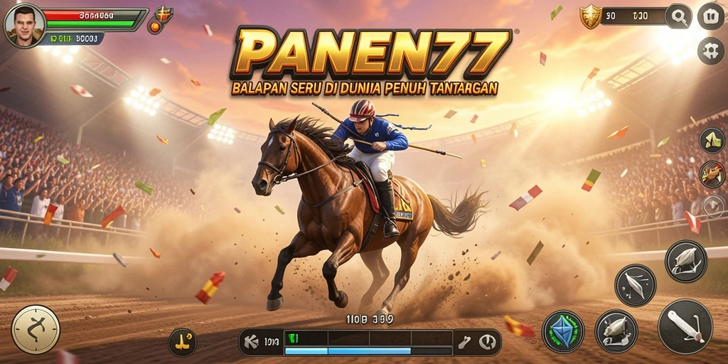 Gameplay seru dalam balapan yang penuh adrenalin.